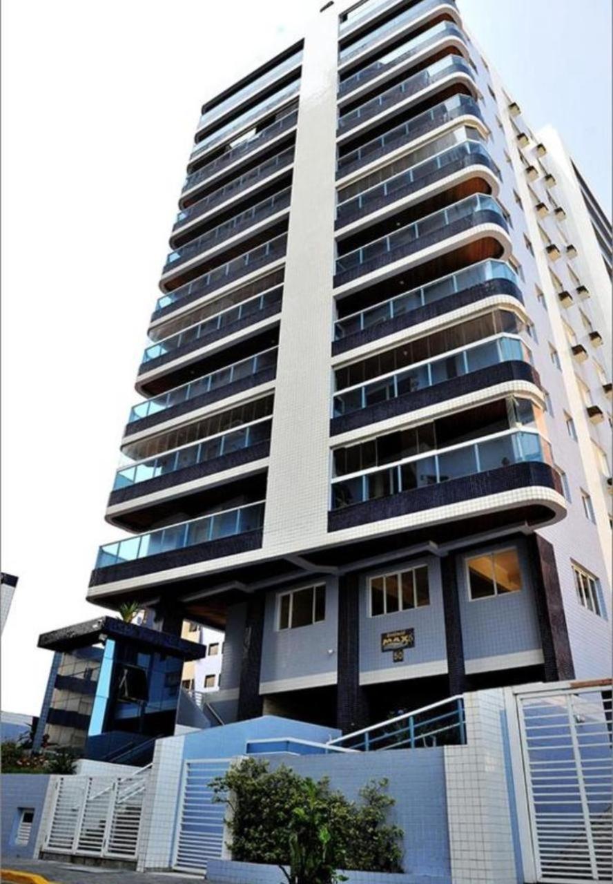 Apto Vista Mar, 8 Pessoas, Varanda Gourmet, Pe Na Areia! Praia Grande  Bagian luar foto